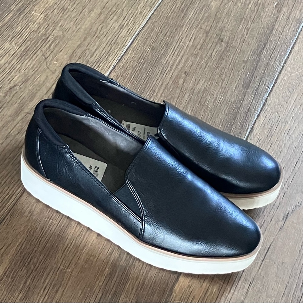 Dr. Scholl's Black Slip-On Loafers